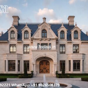 Elegant Classic Villa Interior Ideas 2 Storey House Design With Floor Plan No-9064