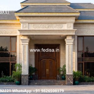 Brick Classic House Design Two Story Small House Design No-9089