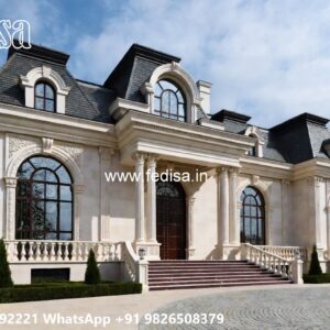 Classic House Front Elevation Design 6 Bhk House Plan No-9108