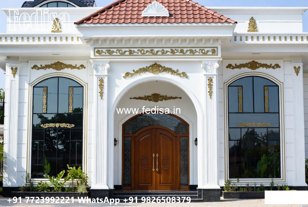 Luxury Classic Living Room 1 Bhk House Design No-9131