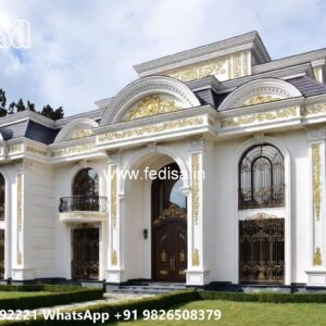 Luxury Front Elevation Villa 2 Marla House Design No-9163