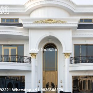 Classic Front Elevation 90 Square Meter House Design No-9208