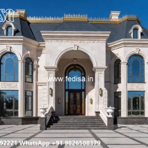 Classic Front Elevation Open Floor Plan Layout No-9246
