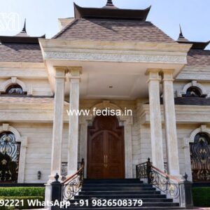 Heritage Style Villa Exterior One Floor Modern House No-9286