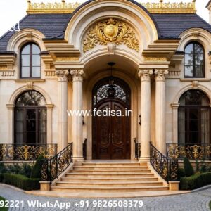 Backyard Villa Luxury Design Four Bedroom Bungalow Plan No-9301