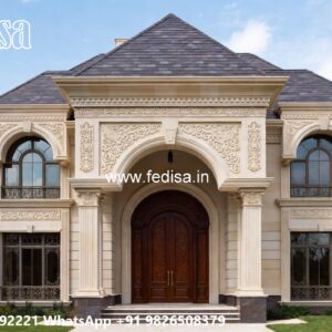 Small Classic Villa Design Inspiration East Facing House Plans For 60×40 Site No-9305