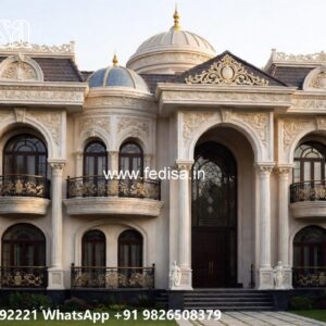 Classic Villa Design With Swimming Pool Low Budget Home No-9307