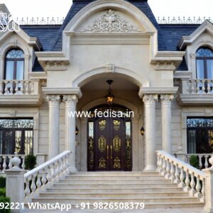 Classic House Front Elevation Design 2700 Sq Ft House No-9352