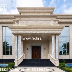 Elegant Home Design Underground Parking House Plans India No-9361