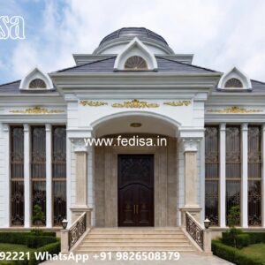 Symmetrical Villa Architecture Private Villa With Swimming Pool No-9409