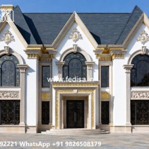 Luxury Classic Villa Exterior Design Ideas Private Beach Villa No-9426