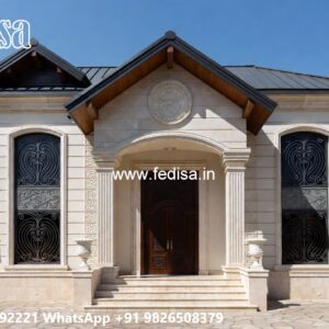 Classic House Design With Garden Theros Luxury Villas No-9478