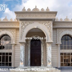 Classic Front Elevation Coral Luxury Villas No-9490