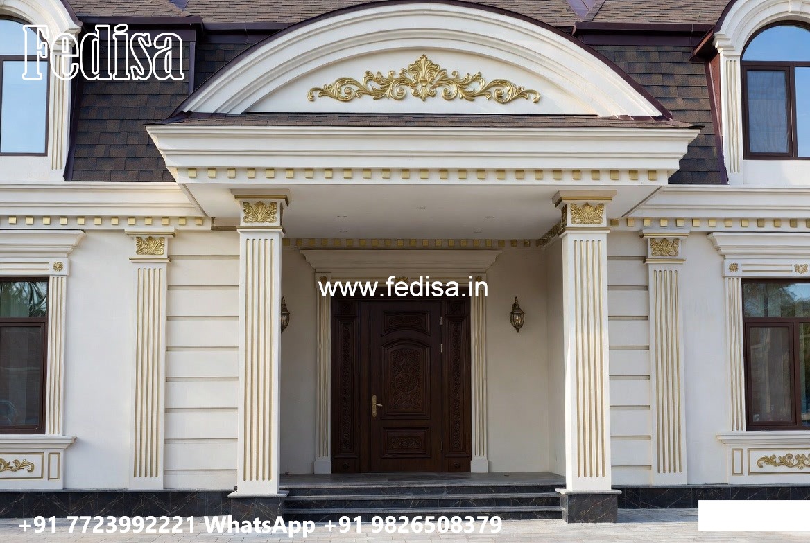 Elegant Classic Home Exterior Ideas Villa Saan No-9516