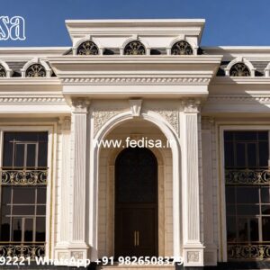 Classic Villa Front Elevation Design Elite Luxury Villas No-9554