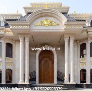 Classic House Front Elevation Design The Best Villa No-9596