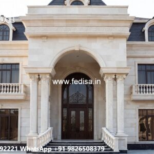 Neoclassical Villa Facade K&k Luxury Beach Villas No-9648