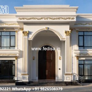 Symmetrical Villa Architecture Gitsa Cliff Luxury Villa No-9653