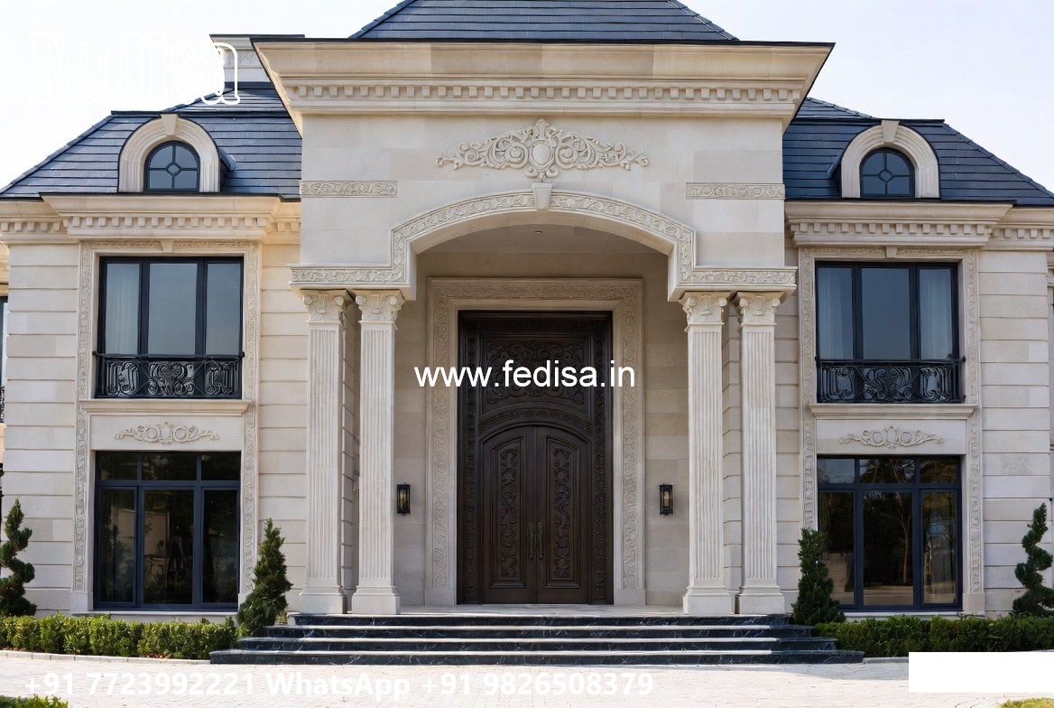 House With Columns Exterior Canary Luxury Villas No-9698