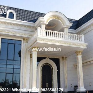 Stone Exterior Classic Home Lithos Luxury Villas No-9700