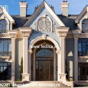 Traditional Landscaping Ideas Exterior Wall Paint No-9710