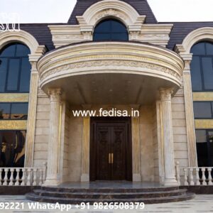 Symmetrical Home Design Outside Wall Color No-9735