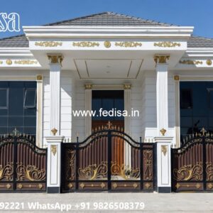 Neoclassical Villa Facade Outside Color No-9770
