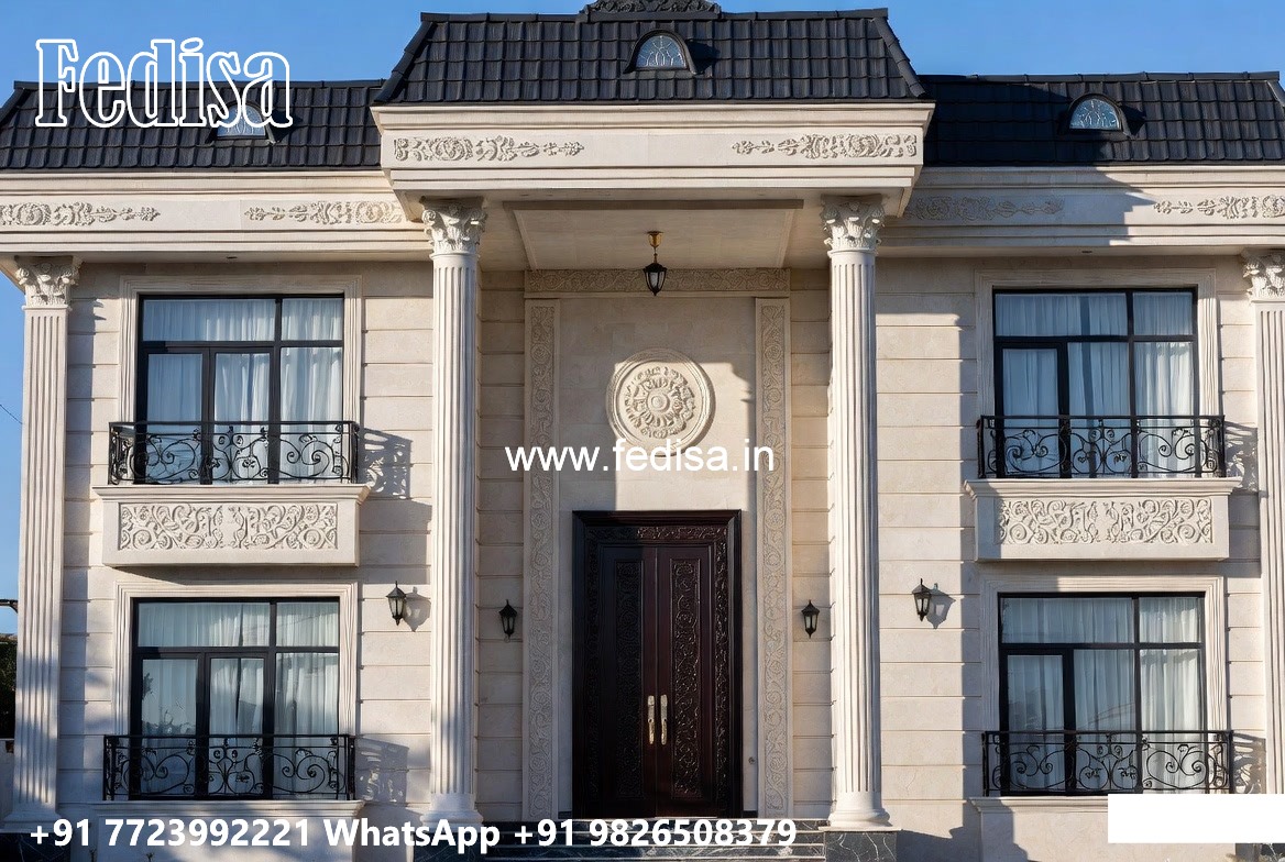 Luxury Classic Villa Exterior Design Ideas Green House Exterior No-9792