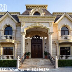 Elegant Classic Villa Interior Ideas Home Color Paint Outside No-9796