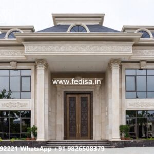 Stone Exterior Classic Home Gray Painted House No-9822