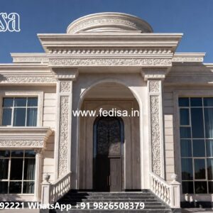 Courtyard House Design Building Color Outside No-9836