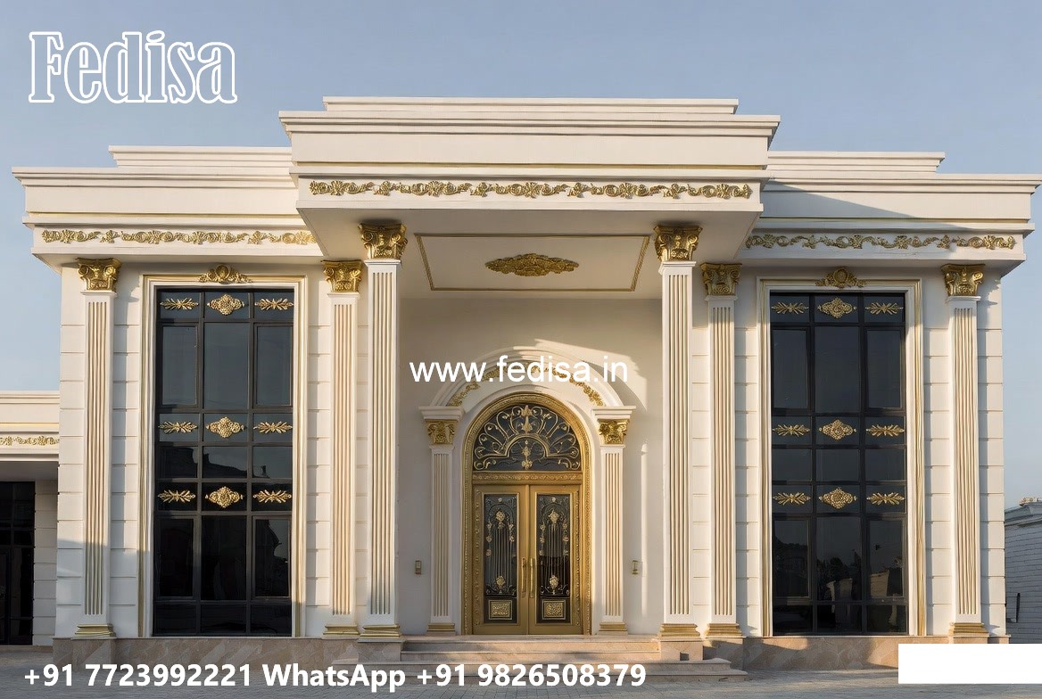 Classic House Front Elevation Design Colors For House Painting Outside No-9840