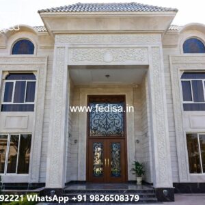 Traditional Home Design Gray Exterior Wall Paint No-9847