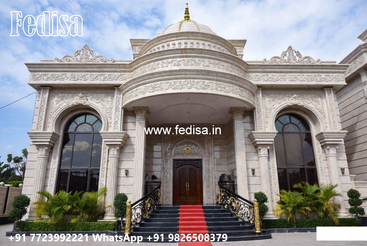 Neoclassical Home Design Outer Wall Paint Color No-9855