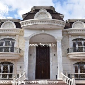 Elegant Home Interiors House Wall Outside No-9867