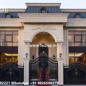 Classic Home Design With Garden Simple House Color Outside No-9881