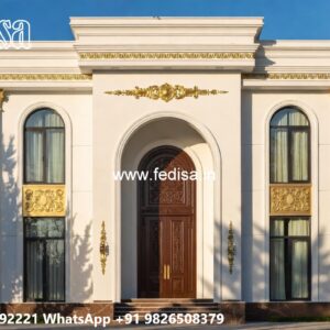 Classic Villa Design Navy Blue House Paint No-9883