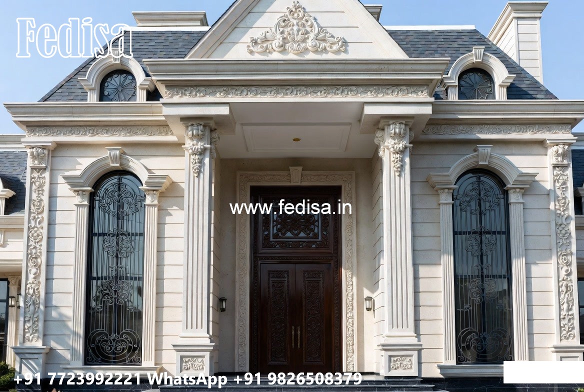 Luxury Villa Landscaping Best House Color Outside No-9908