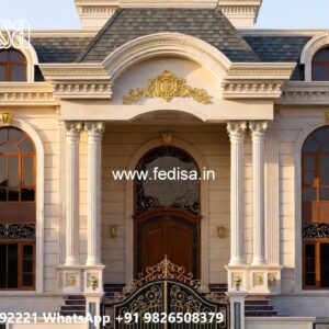 Villa Courtyard Design Exterior House Painting Companies Near Me No-9909