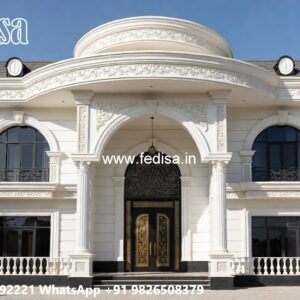 Backyard Villa Luxury Design Turquoise Exterior House Paint No-9911
