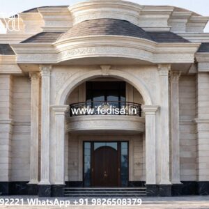 Classic Villa Front Elevation Design House Outside Painting Color No-9920