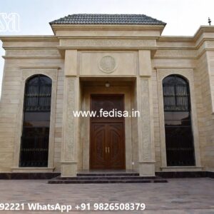 Symmetrical House Design External Wall Color No-9941