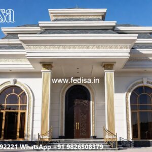 Classic House Front Elevation Design Best Colors For Home Outside No-9962