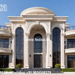 Budget Classic House Design Tips Cream House Exterior No-9963