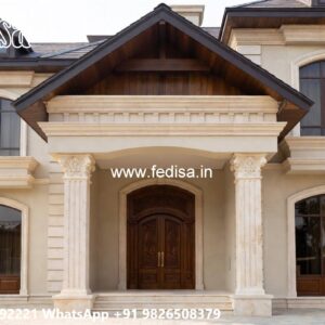 Classic House Design With Garden Outside Color Of House In Asian Paints No-9966