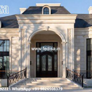 Traditional Home Design Gray House Paint Exterior No-9969