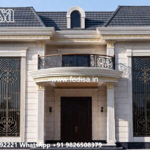 Traditional House Facade Redesign Front Of House No-9976