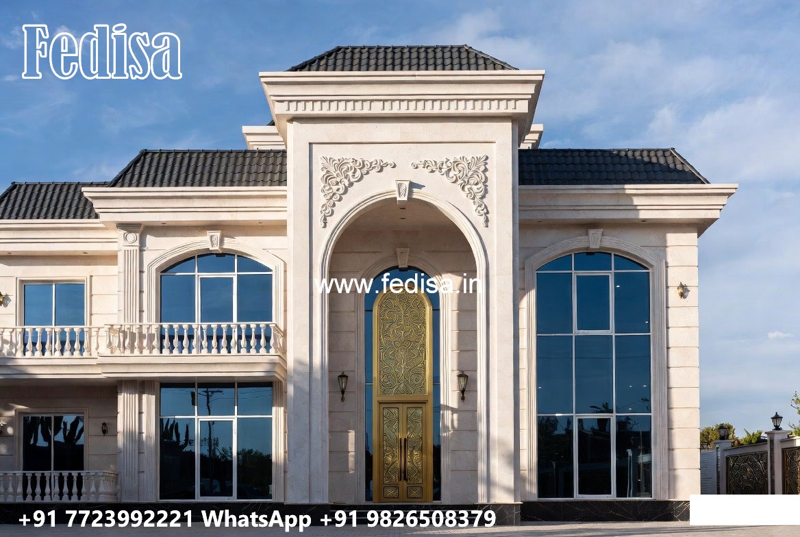 Luxury Front Elevation Villa Asian Paints Colors For Outside Of Home No-10017
