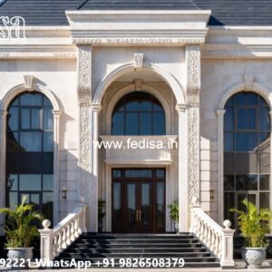 Classic Villa Design With Swimming Pool Stone Siding For Homes No-10039