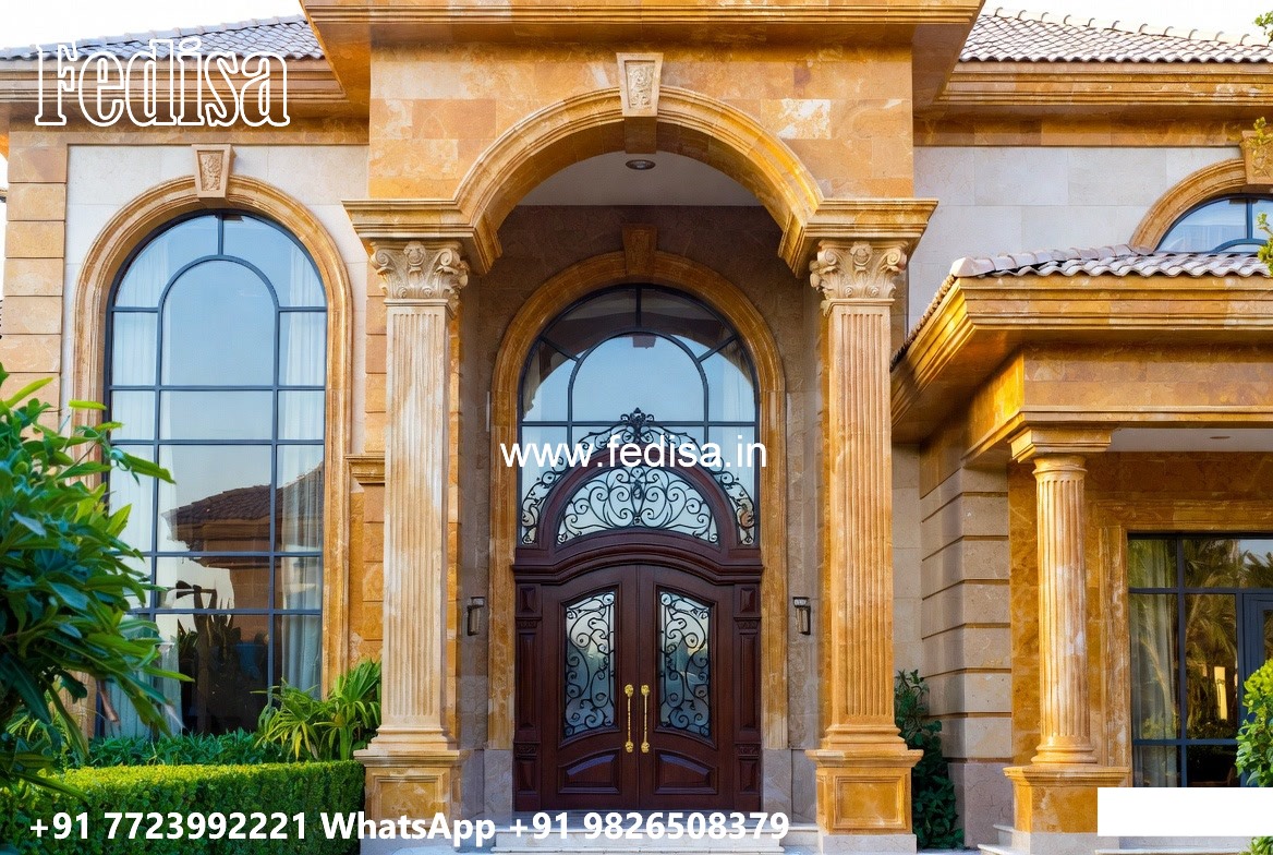 Traditional Landscaping Ideas Modern Villa Exterior Design No-10076